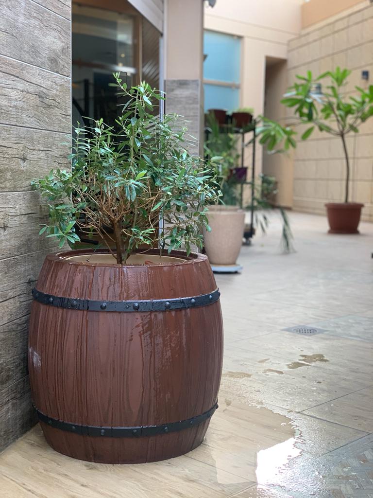 Duwaa Fireplace & Planter